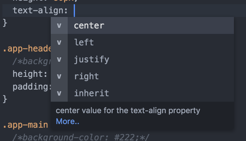 IDE - Auto complete